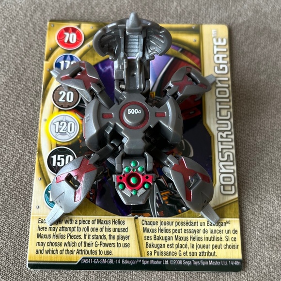 GUC - Bakugan New Vestroia 7 in 1 Maxus Helios - Picture 8 of 13